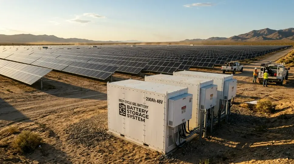 Guía definitiva sobre inversores fotovoltaicos y almacenamiento de energía en EE. UU.: La ventaja de la batería GEL